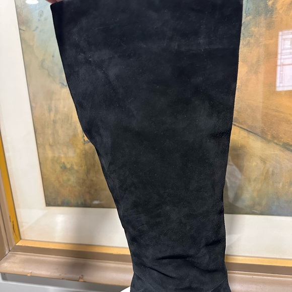 🌹VERONICA BEARD🌹 Lisa Knee High Boot Wide Calf In Black Size: 9M - Picture 12 of 16